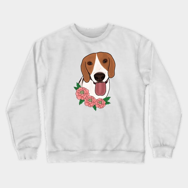 Beagle Crewneck Sweatshirt by Jasmwills